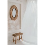 thumbnail of Bazar Bizar Bank van teak en raffia 60x28x45 cm naturel