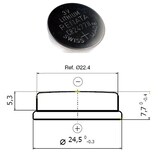 thumbnail of Renata CR2477N Lithium Batterie mit 950mAh