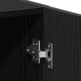 thumbnail of vidaXL Waschmaschinenschrank Schwarz Eichen-Optik 64x25,5x190 cm