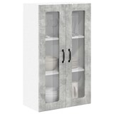 thumbnail of vidaXL Küchenwandschrank Beton Grau 60 x 31 x 100 cm Holzwerkstoff