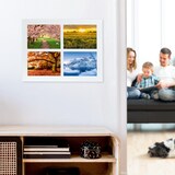 thumbnail of Relaxdays Bilderrahmen, Wandaufhängung, Galerierahmen für 4 Fotos in 18x13, Fotocollage Familie, HxB 44x33,5 cm, weiß