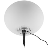 thumbnail of tectake Lâmpada esférica LUMINOUS EYE, LED com comando à distância - M (Ø 35 x 21,5 cm) branco