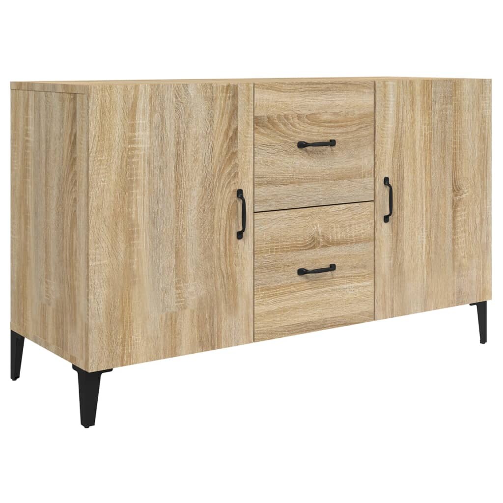 Helloshop26 - Buffet bahut commode armoire meuble de rangement organisateur cuisine salle de séjour salon sonoma 100 x 36 x 60 cm 02_0031464