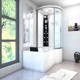 thumbnail of Kombination Badewanne Dusche K55-L01 Duschtempel 170x100 cm