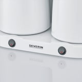 thumbnail of SEVERIN KA 9314 Kaffeemaschine Duo 2in1 - weiß