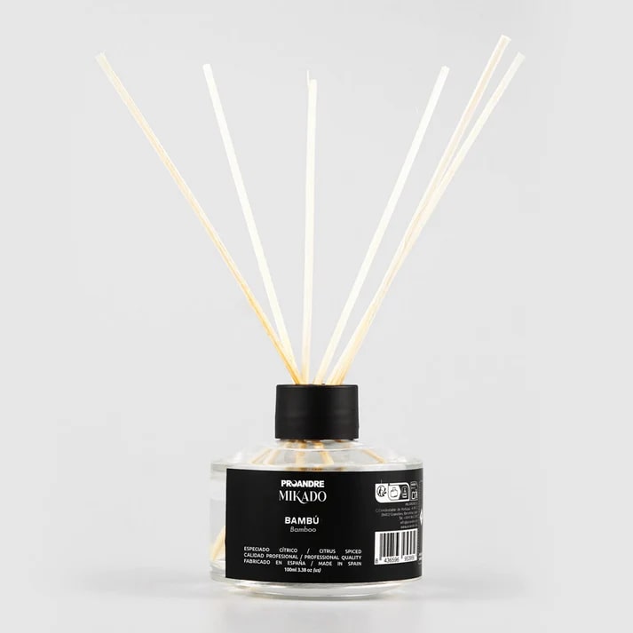 Proandre 100ml Mikado Bambus edle Duftflacons mit Duftstäbchen langanhaltender Duft