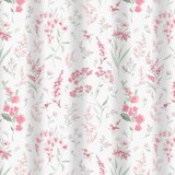 thumbnail of Cortina de Banho PINK FLORAL 180x200cm