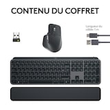thumbnail of Clavier Sans Fil - LOGITECH - MX Keys S Combo - Bluetooth - Rétroéclairé - Touches silencieuses - Graphite Logitech