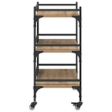 thumbnail of vidaXL Keuken Trolley Artisan Eiken 50 x 35 x 75.5 cm Bewerkt hout