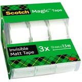 thumbnail of Scotch Magic Klebeband Transparent 19 mm (B) x 7,5 m (L) Acetat 3 Stück