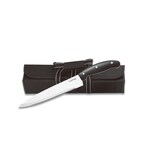 thumbnail of BBQ Grill XXL 10 tlg Messerset faltbare roll Tasche Messer Rostfrei