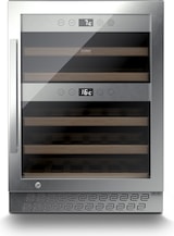 thumbnail of CASO WineChef Pro 40 - Weinkühlschrank für 40 Flaschen, WiFi-App, 2 Zonen, 5-20°C, UV-Filterglas, Edelstahl [Energieklasse G]