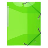 thumbnail of Exacompta - Réf. 55670E - Carton de 30 chemises à élastiques Iderama PP semi-translucide/glossy - 24x32 cm pour A4 - 10 couleurs assorties