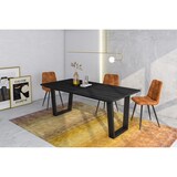 thumbnail of Eettafel, 194x90x74 cm, Voor 10 personen, Dining Table, Zwart Met U _542_4