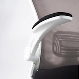 thumbnail of Sedia Ufficio EN 1335 Certificata Poltrona Girevole Ergonomica Regolabile con Poggiatesta e Poggiabraccia - Bianco