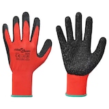 thumbnail of vidaXL Werkhandschoenen 12 pcs Rood en Zwart 11 / XXL Latexcoating