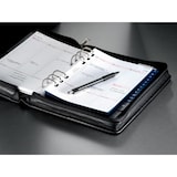thumbnail of Kalender-Ringbuch A5 Compact Standard Leder schwarz