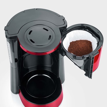 Severin Caffettiera a goccia, caraffa thermos 1 L KA 4817 Red 1000 W