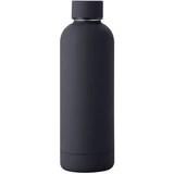 thumbnail of Trinkflasche 0,5 L schwarz | Thermoflasche | isoliert für Warm & Kaltgetränke | 24h kalt & 12h heiß | doppelwandig | Edelstahl lackiert