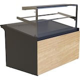 thumbnail of KBS Bäckereitheke 930x985x1200 mm gerader Glasaufbau Umluftkühlung 230 V