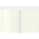 thumbnail of König & Ebhardt Spaltenbuch 10 Spalten DIN A4 80 g/m² Blau 40 Blatt