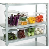 thumbnail of CAMBRO  SFC12SCPP-190 - TAPA para recipientes cuadrados (no incluido) de 11,4 l., 17,2 l. y 20,8 l. - 25,6 x 31 cm - Polipropileno Blanco translúcido