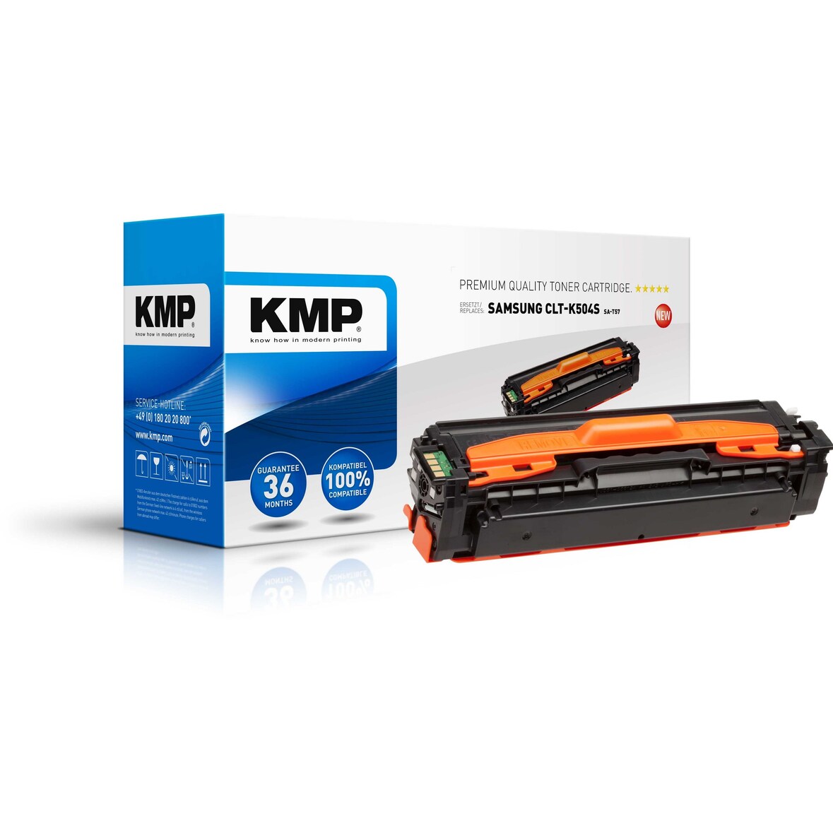 KMP SA-T57, 2500 Seiten, Schwarz, 1 Stück(e)