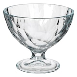 thumbnail of 12x DIAMOND Eisbecher mit Fuß 220ml klar bauchige Früchtebecher Dessert-Gläser