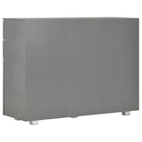 thumbnail of vidaXL Sideboard Hochglanz-Grau 107 x 35 x 76 cm