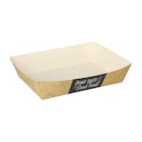 thumbnail of Papstar Barquette snack en carton fibres vierges 4 cm x 11 cm x 16 cm x 400
