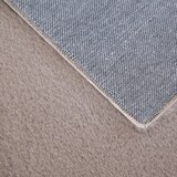 thumbnail of Teppich Kurzflor Uni Modern Waschbar Strapazierfähig Esszimmer Flur OEKO-TEX Beige 140x200 cm Schadstoffgeprüft – NECKAR von Kadima Design