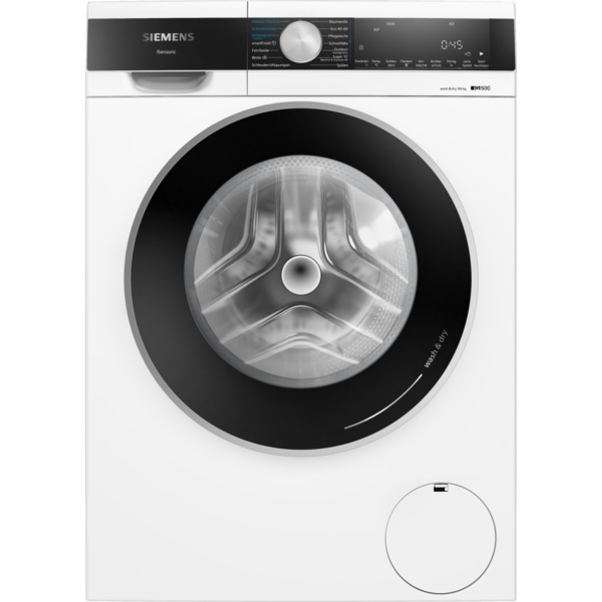 Siemens iQ500, Waschtrockner, 9/6 kg, 1400 U/min. WN44G241