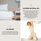 thumbnail of Schiesser Spannbettlaken Elli - 97/3 - 180 x 200 cm - Helltaupe