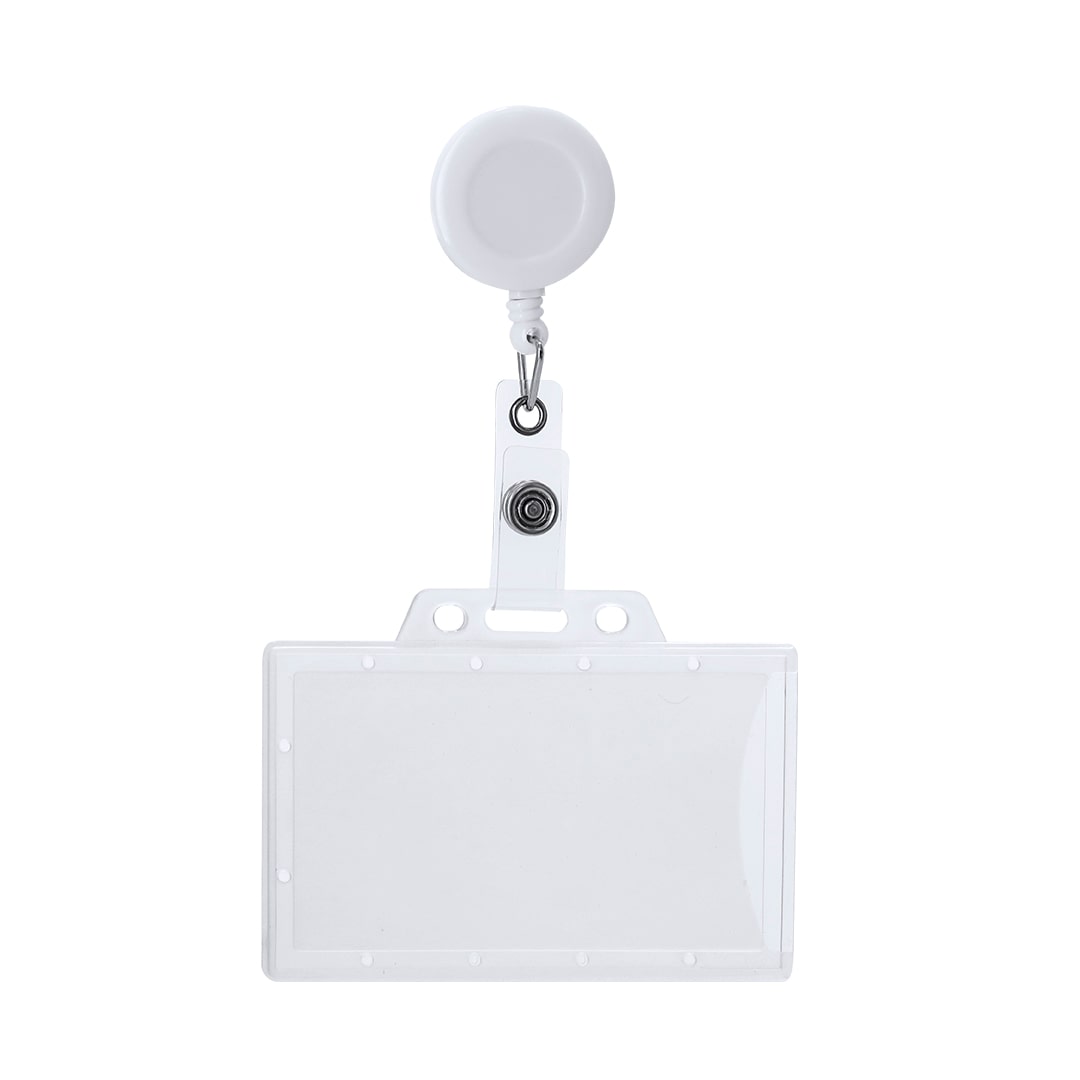 10x Naamkaart-/Badgehouder ABS met uittrekbaar koord tot 70 cm