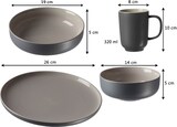 thumbnail of Ritzenhoff & Breker JASPER XXL Kombiservice grau & schwarz für 8 Personen