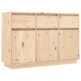 thumbnail of vidaXL Sideboard 110x34x75 cm Massivholz Kiefer