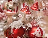 thumbnail of 3 Christbaumschmuck Glas Fliegenpilze auf Clip Weihnachtsbaumschmuck Anhänger