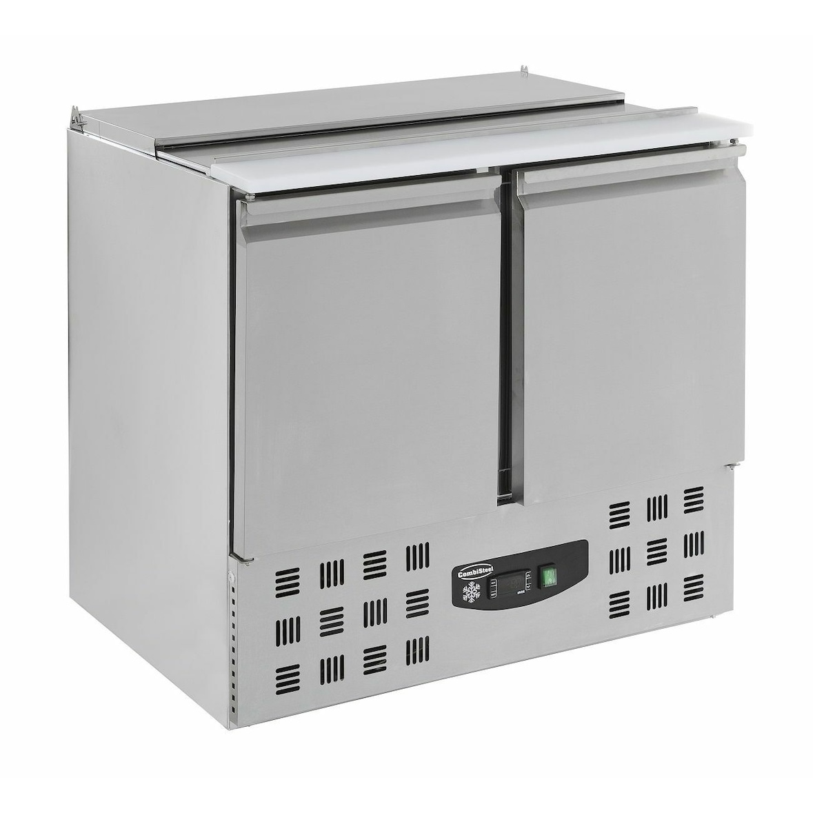 Gastro koelvitrine Saladette 1/1 2,5 GN, 2 deuren 900x700x870mm