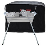 thumbnail of Mangal Ararat Edelstahl 2mm Schaschlikgrill 11er Drehspieß Haube Elektromotor
