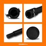 thumbnail of EBERTH Bohrer-Verlängerungs-Set 4-tlg. 400–1000 mm – passend für EBERTH Erdbohrer & Geräte mit gleicher Aufnahme