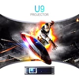 thumbnail of Mini Projecteur Android Miracast Bluetooth Vidéoprojecteur DLP HDMI Noir + SD 64Go YONIS