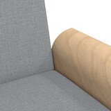 thumbnail of vidaXL Schlafsofa mit Armlehnen Hellgrau Stoff