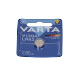 thumbnail of 10x Varta Knopfzelle Electronics V 12 GA  LR 43 Alkaline 1,5 V 1er Blister