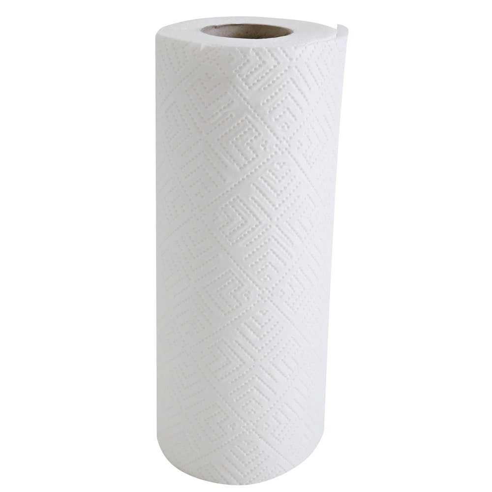32x Küchenrolle 50 Blatt 3-lagig weiß 22,4 x 25,7 cm Durchmesser 11 cm