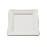thumbnail of 1000x Teller, quadratisch, Bagasse, 200x200mm