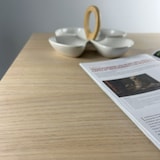 thumbnail of Restootab - Dienblad 70x70 decor chene alba