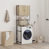 thumbnail of vidaXL Waschmaschinenschrank Sonoma-Eiche 68x48,5x194 cm
