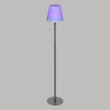 thumbnail of Lampadaire d'extérieur LED rechargeable USB base acier Gris Foncé D 18 x L 105.5 cm
