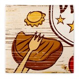 thumbnail of MANK Serviette Airlaid BBQ, 40 x 40 cm, 50 Stück - Barbeque Grillen Grillfest