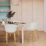 thumbnail of Eetkamerstoel / Schaalstoel OSLO W Kunststof wit hjh LIVING